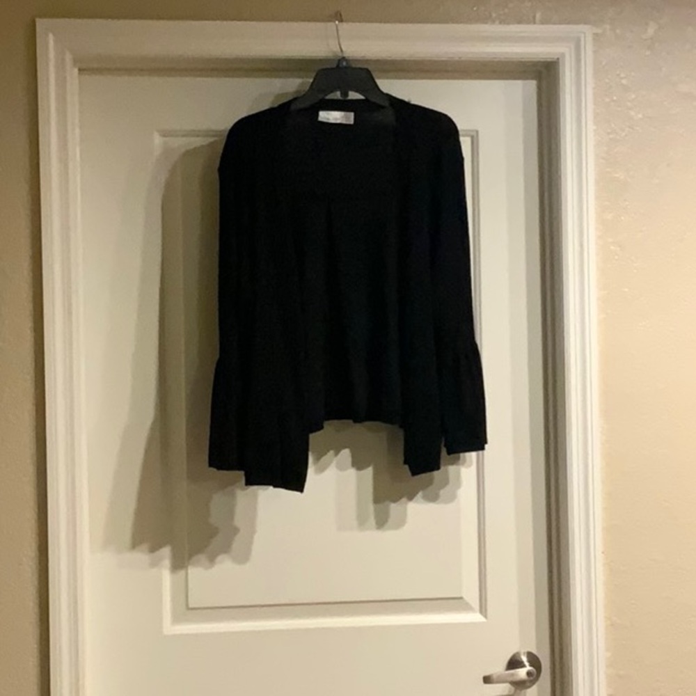 Bell Sleeve Cardigan Sweater (SZ 16-18)